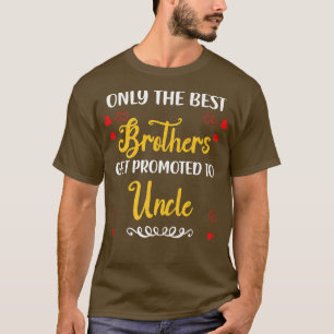 Camiseta Melhor Irmão Tio Gravidez Anúncio Sexo R