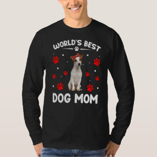 Camiseta Melhor Jack Russell Terrier Dog Mãe Engraçado Mo