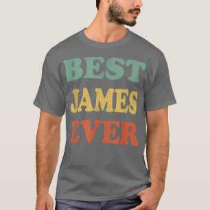 Camiseta Melhor James Já Engraçado Nome Personalizado Jam