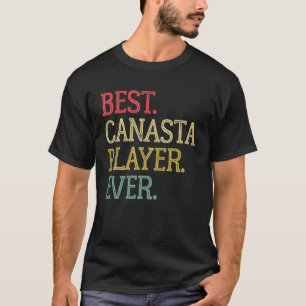 Camiseta Melhor Jogador Canasta Já Vintage Canasta Card Ga