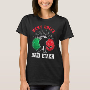 Camiseta Melhor Jogador De Bola Bocci Do Pai De Bocci
