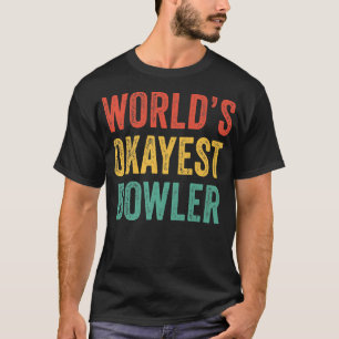 Camiseta Melhor Jogador de Boliche do Mundo Amante de Bolic