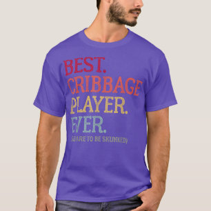 Camiseta Melhor Jogador De Cribbage JáPrepare Para Ser Vin