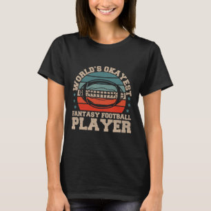 Camiseta Melhor jogador de futebol fantasia do mundo Fantas