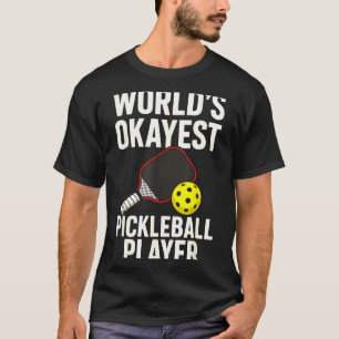 Camiseta Melhor jogador de pickleball do mundo
