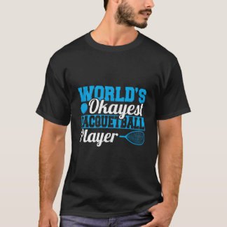 Camiseta Melhor Jogador de Racquetball do Mundo
