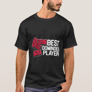 Camiseta Melhor Jogador Dominó Azulejos Domino Tactos do Co