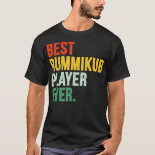 Camiseta Melhor Jogador Rummikub Nunca