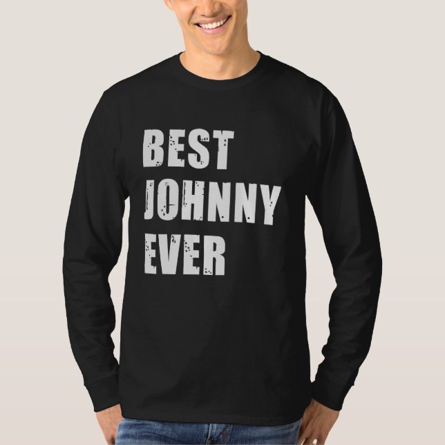 Camiseta Melhor Johnny Ever Team Johnny Idea (Frente)