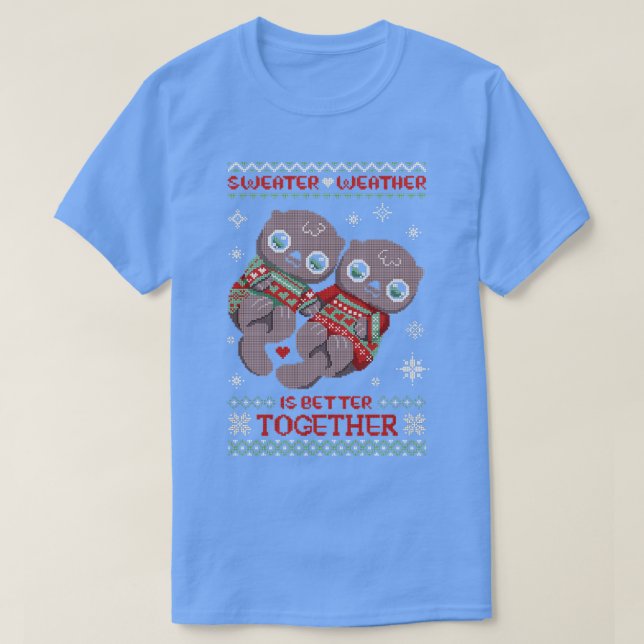 Camiseta Melhor juntos (Frente do Design)