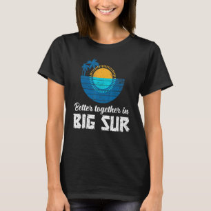 Camiseta Melhor Juntos Em Almas De Viagem Da Praia De Grand