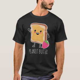 Camiseta Melhor Juntos (PB e J): Manteiga de amendoim