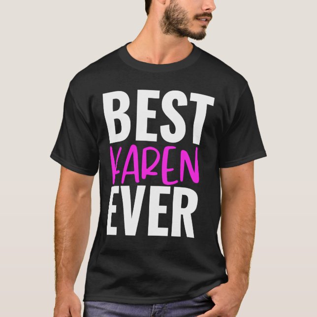 Camiseta Melhor Karen Nunca Sarcástica (Frente)