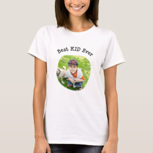 Camiseta Melhor KID já carregou sua foto da família quadrad