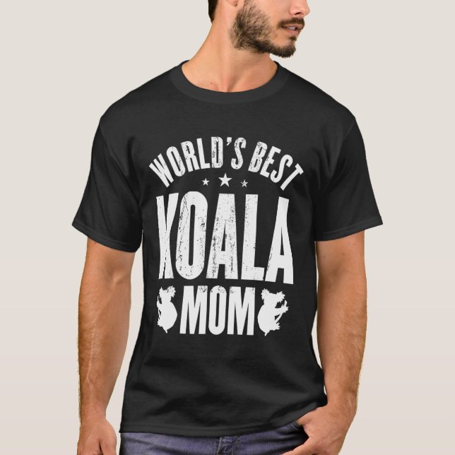 Camiseta Melhor Koala Mãe do Mundo (Frente)