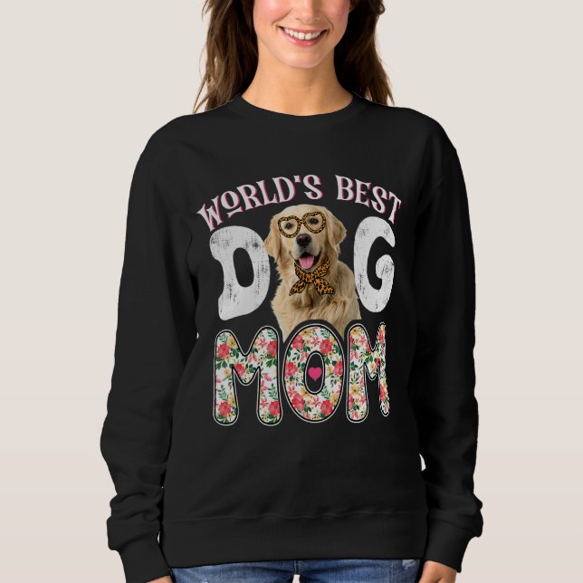 Camiseta Melhor Labrador 1 Cachorro Mãe Mãe Leopardo Mãe (Frente)