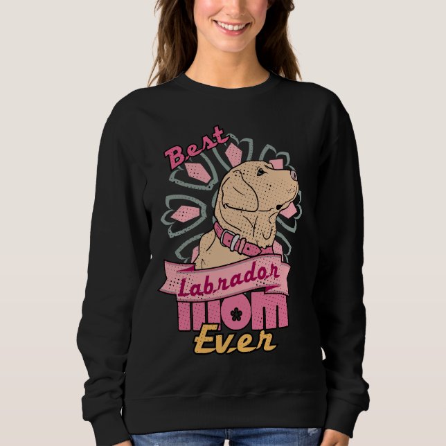 Camiseta Melhor Labrador Mãe Alguma Vez Feita (Frente)