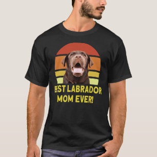 Camiseta Melhor Labrador Mãe De 168