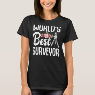 Camiseta Melhor Levantador de Terra Cartografa do Mundo