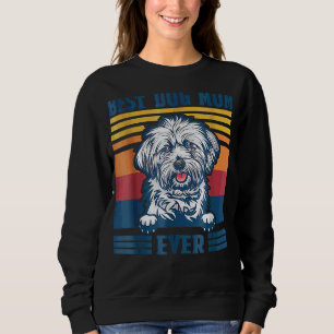Camiseta Melhor Lhasa Apso Mãe Nunca Cachorro Dia de as mãe