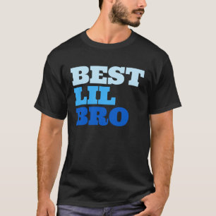 Camiseta Melhor Lil Bro Pequeno Irmão Irmão Irmão Apaixonad