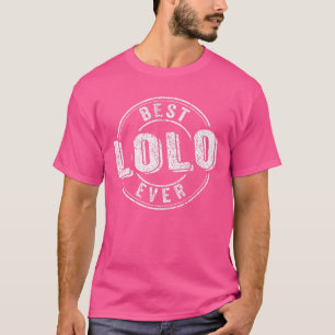 Camiseta Melhor Lolo de Todos os Tempos Citação Engraçada d
