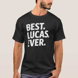 Camiseta Melhor Lucas Funny Birthday