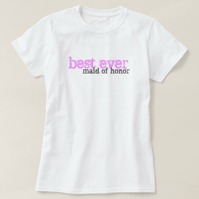 Camiseta Melhor Madrinha de casamento (Frente do Design)