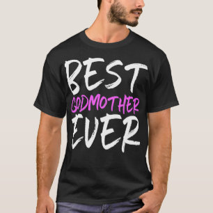 Camiseta Melhor Madrinha De Dia de as mães Engraçado