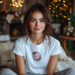 Camiseta Melhor Mãe Alguma Vez Floral