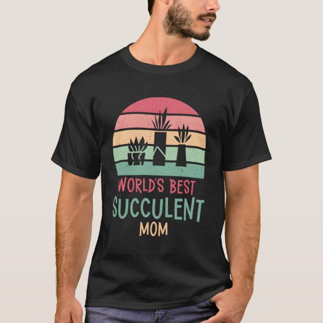 Camiseta Melhor Mãe Bem-Suculenta do Mundo (Frente)