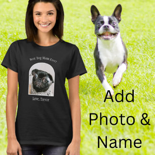 Camiseta Melhor Mãe Cachorra da Foto Cachorro