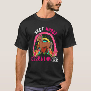 Camiseta Melhor Mãe Cavalo Sogra de Sempre Lindo Cavalo Gra