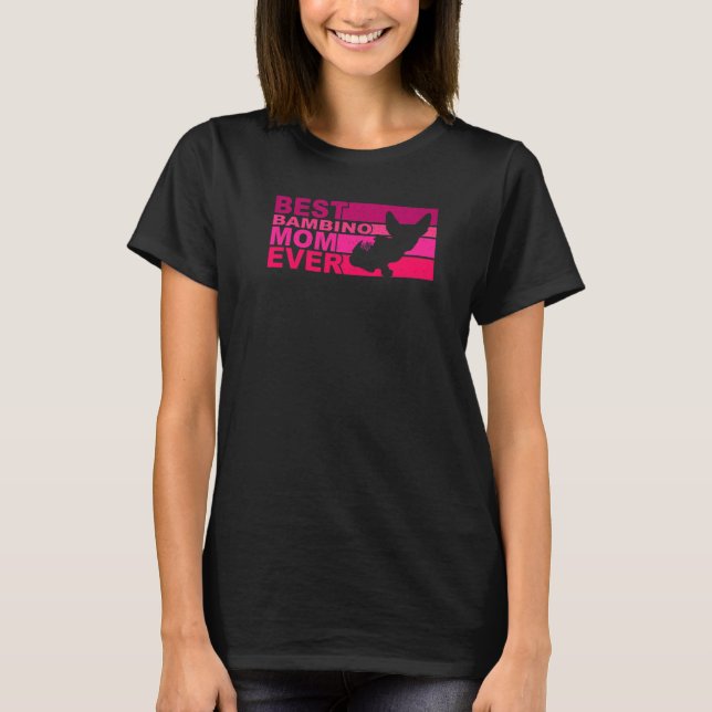 Camiseta Melhor mãe de bambino (Frente)