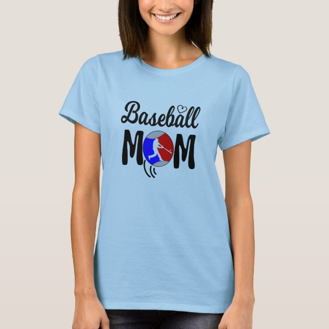 Camiseta Melhor Mãe de Baseball (Frente)