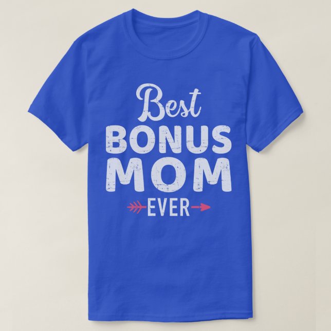 Camiseta Melhor mãe de bônus sempre 1 (Frente do Design)