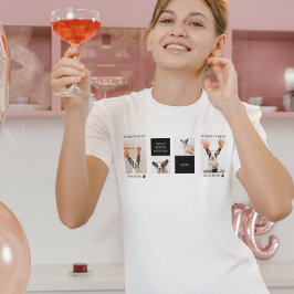 Camiseta Melhor Mãe de Cachorro | Collage Dog Photo