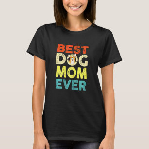 Camiseta Melhor Mãe de Cachorro Corgi do Dia das Mães Femin