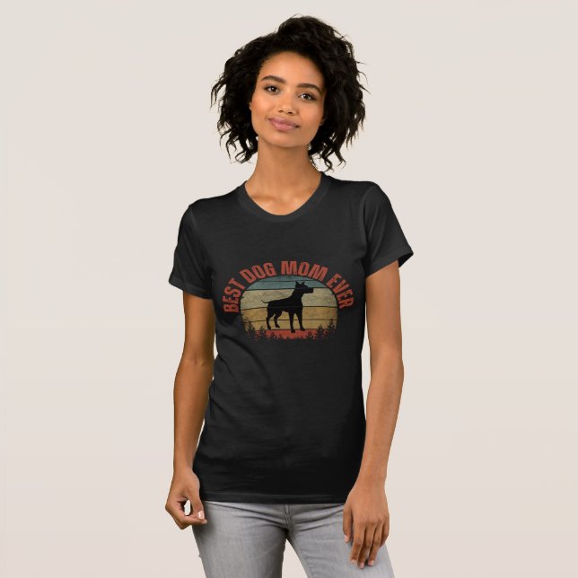 CAMISETA MELHOR MÃE DE CACHORRO DE TODOS OS TEMPOS (Frente Completa)