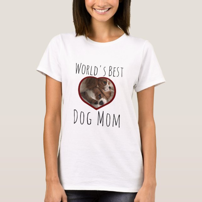 Camiseta Melhor Mãe de Cachorro do Mundo (Frente)