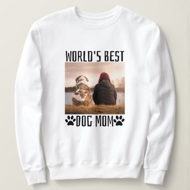 Camiseta Melhor Mãe de Cachorro do Mundo   (Frente do Design)
