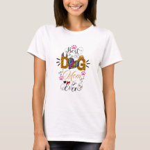 Camiseta Melhor Mãe de Cachorro do Mundo – Estampa