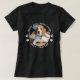 Camiseta Melhor Mãe De Cachorro Imprime Foto De Pet Persona (Frente do Design)