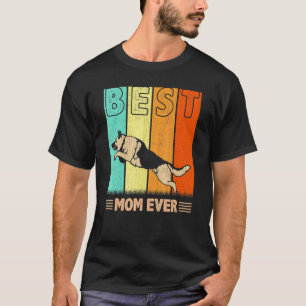 Camiseta Melhor Mãe de Cachorro Pastor Alemão de Todos os T