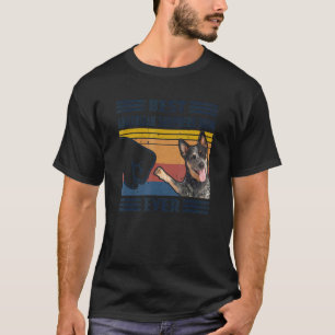 Camiseta Melhor Mãe de Cão de Gado Australiano de Todos os 