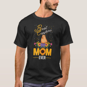 Camiseta Melhor Mãe de Capivara de Todos os Tempos