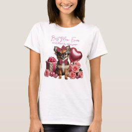 Camiseta Melhor Mãe De Chihuahua Puppy