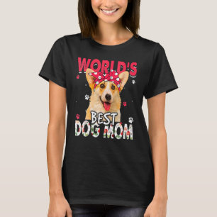 Camiseta Melhor Mãe de Corgi do Mundo Dia das Mães