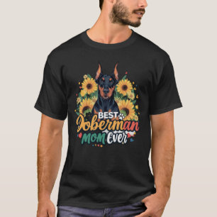 Camiseta Melhor Mãe de Doberman de Todos os Tempos