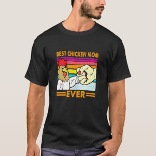 Camiseta Melhor Mãe de Frango de Todos os Tempos Frango Mam